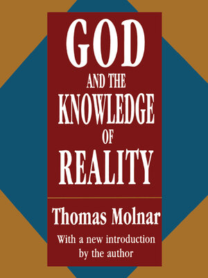 cover image of God and the Knowledge of Reality